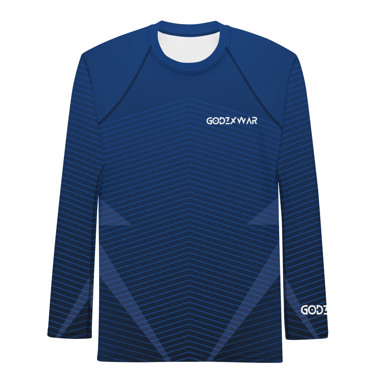 Blue Ranked Men's Rash Guard